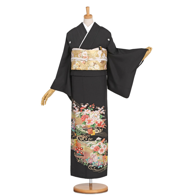 黒留袖 No.CA-0943-Mサイズのレンタル｜きもの365