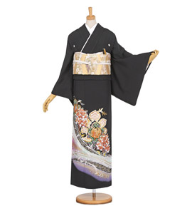 黒留袖 No.CA-0953-ワイド-MOサイズ