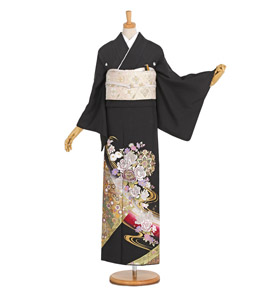 桂由美 黒留袖 No.CA-0961-Mサイズ