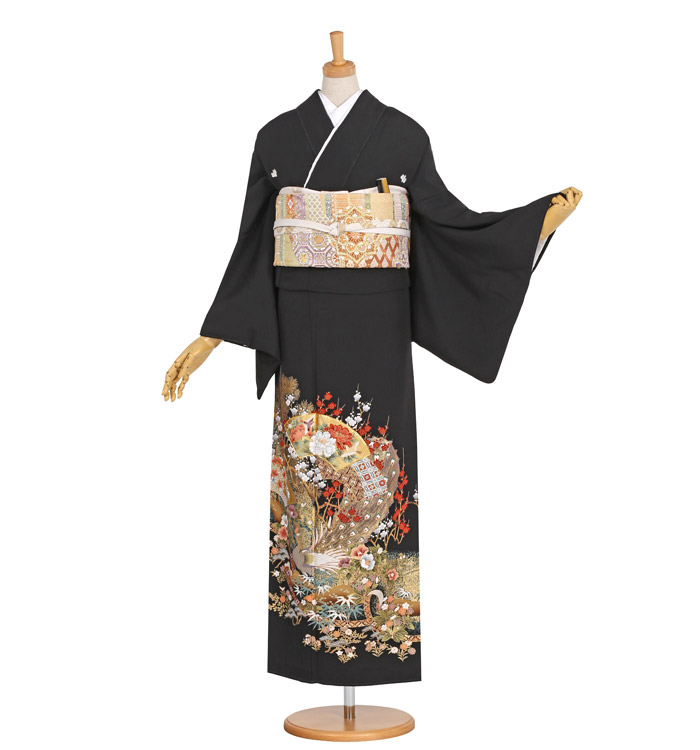 黒留袖 No.CA-0993-ワイド-MOサイズ