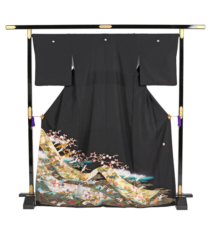 桂由美 黒留袖 No.CA-1003-Mサイズ_03