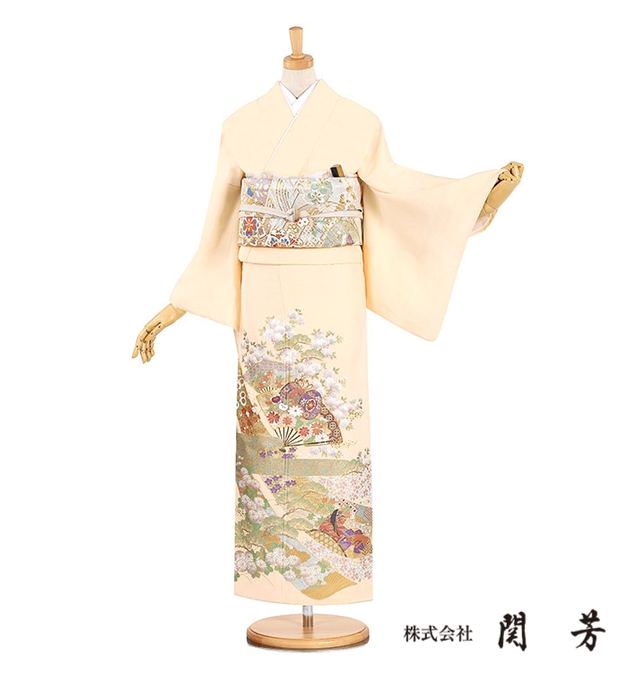 関芳 色留袖 No.DA-0808-Sサイズ