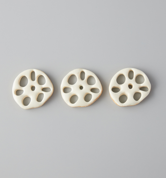 れんこんの箸置き（3個1セット） No.5VS-0001-00の通販｜きもの365