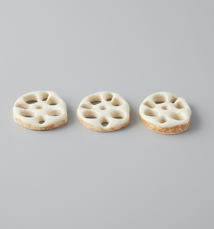 れんこんの箸置き（3個1セット） No.5VS-0001-00の通販｜きもの365