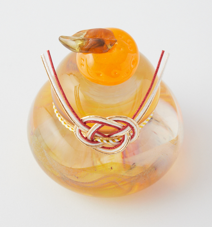 鏡餅 煌石ガラス No.5VY-0003-00の通販｜きもの365