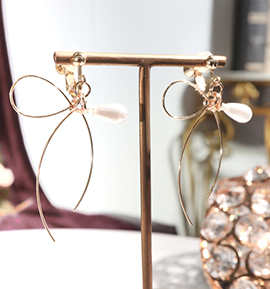 リボン イヤリング No.5XL-0001-00