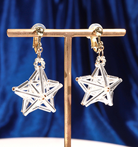 ヒンメリ 星 イヤリング No.5XN-0003-00