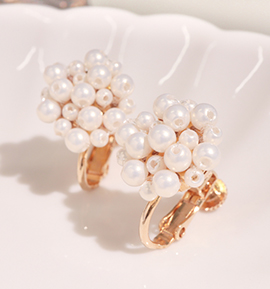 粒パール小　イヤリング No.5XP-0016-00