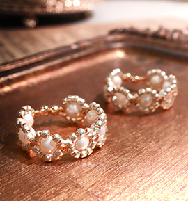 まるフープ 3way (イヤリング・イヤーカフ・リング) No.5XP-0020-00