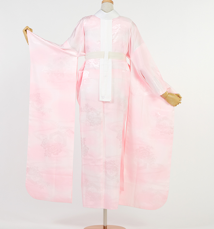 振袖用長襦袢 刺繍半衿付き 中古品 No.5YB-0202-00の通販｜きもの365