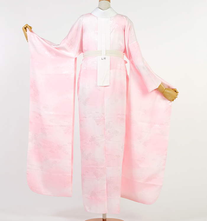 振袖用長襦袢 刺繍半衿付き 中古品 No.5YB-0206-00の通販｜きもの365