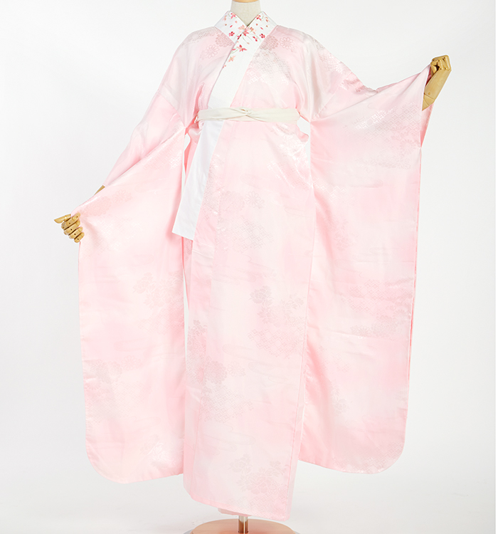 振袖用長襦袢 刺繍半衿付き 中古品 No.5YB-0231-00の通販