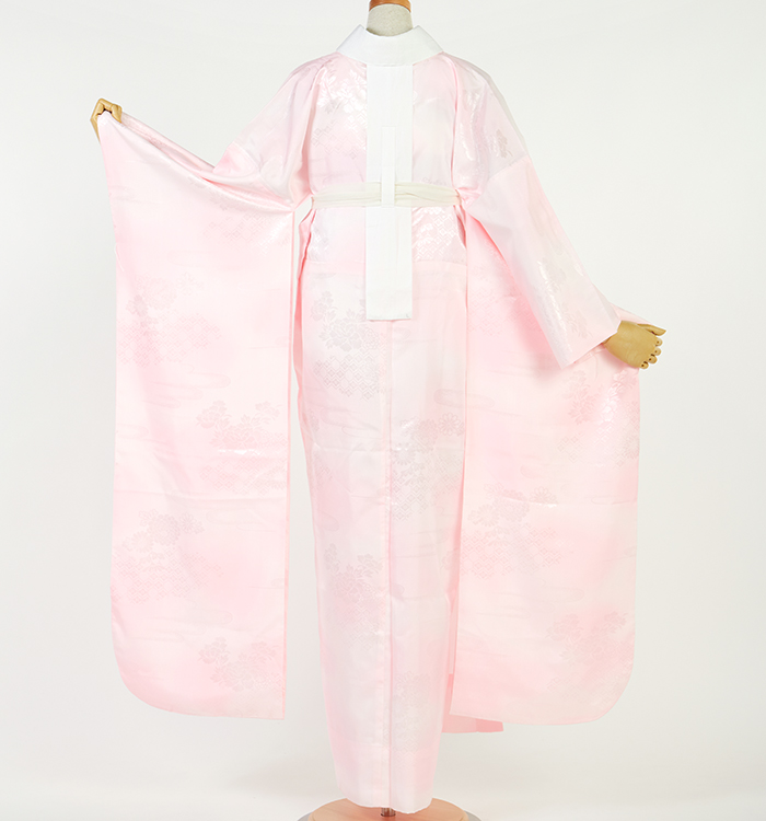 振袖用長襦袢 刺繍半衿付き 中古品 No.5YB-0238-00の通販