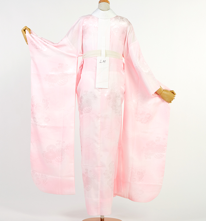 振袖用長襦袢 刺繍半衿付き 中古品 No.5YB-0274-00の通販｜きもの365