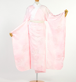 振袖用長襦袢 刺繍半衿付き 中古品 No.5YB-0301-00の通販｜きもの365