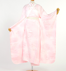 振袖用長襦袢 刺繍半衿付き 中古品 No.5YB-0274-00の通販｜きもの365