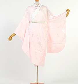 卒業袴 二尺袖用長襦袢 刺繍半衿付き 中古品 No.5YB-0286-00の通販