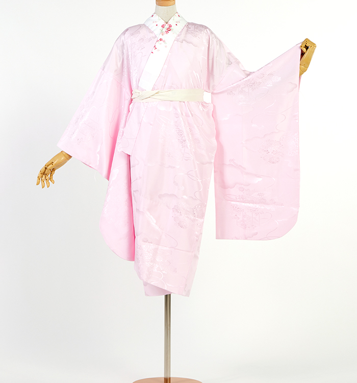 G04 未使用 やまと誂製 花うさぎ模様 正絹 長襦袢 裄 68 G04 未使用 やまと誂製 花うさぎ模様 正絹 長襦袢 裄 68 - メルカリ