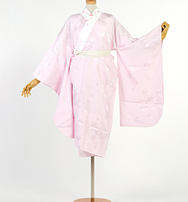 卒業袴 二尺袖用長襦袢 刺繍半衿付き 中古品 No.5YB-0282-00の通販