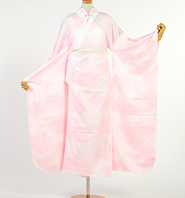 振袖用長襦袢 刺繍半衿付き 中古品 No.5YB-0305-00の通販｜きもの365