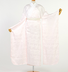 振袖用長襦袢 刺繍半衿付き 中古品 No.5YB-0301-00の通販｜きもの365