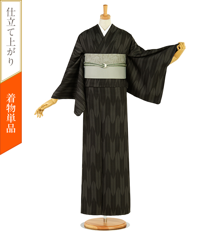 仕立て上がり】小紋 すぐに着られる洗える着物 Mサイズ No.5YI-0021-00