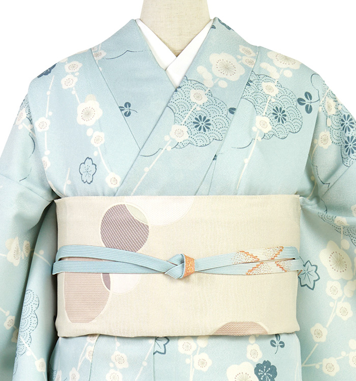 仕立て上がり】小紋 すぐに着られる洗える着物 Mサイズ No.5YI-0047-00