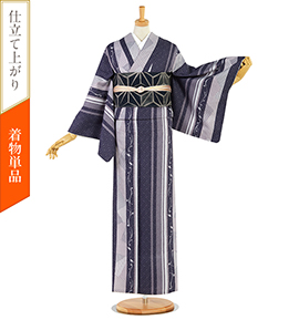 【仕立て上がり】小紋 すぐに着られる洗える着物 Mサイズ No.5YI-0051-00-R