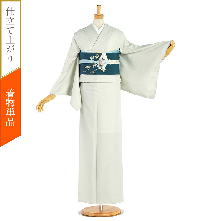 仕立て上がり】色無地 すぐに着られる洗える着物 Mサイズ No.5YI-0072