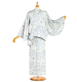 二部式着物 すぐに着られる洗える着物 No.5YI-0107-00-R