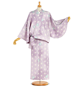 二部式着物 すぐに着られる洗える着物 No.5YI-0108-00-R