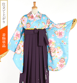 中古品】小振袖 すぐに着られる洗える着物 No.5YI-0219-00の通販