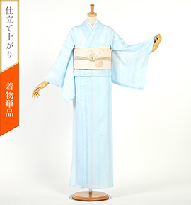 仕立て上がり】小紋 すぐに着られる洗える着物 Mサイズ No.5ZH-0620-02