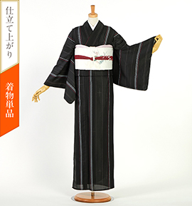 【仕立て上がり】夏小紋 すぐに着られる洗える着物 Mサイズ No.5YI-0244-12-R