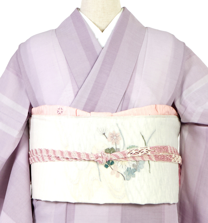 【24時間以内発送】美品 夏物 朝顔 小紋 洗える着物 Y3411◇美品 絽 朝顔 小紋 洗える夏着物 - メルカリ