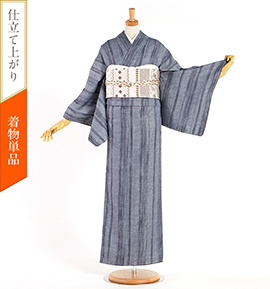 【仕立て上がり】小紋 すぐに着られる洗える着物 Lサイズ No.5YI-0272-03-R