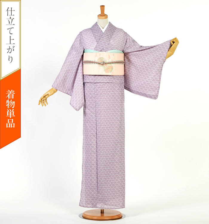 仕立て上がり】夏小紋 すぐに着られる洗える着物 Mサイズ No.5YI