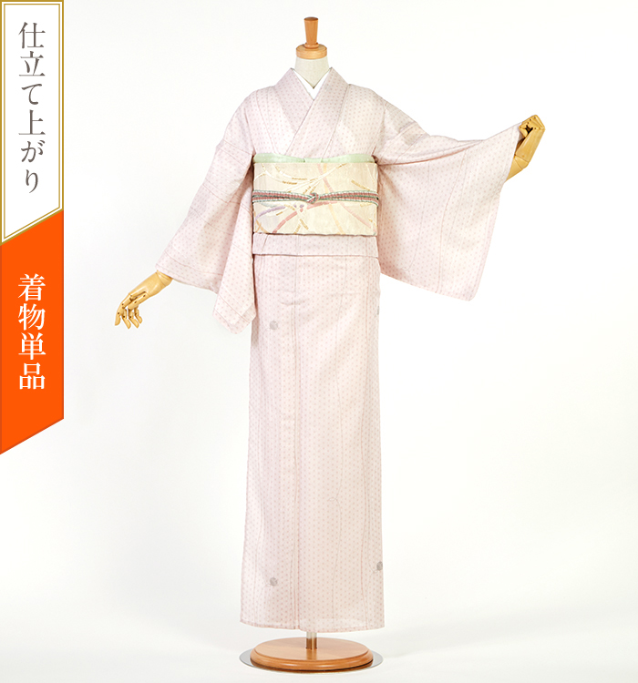 仕立て上がり】夏小紋 すぐに着られる洗える着物 Mサイズ No.5YI-0293