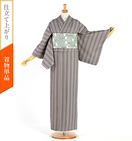 【仕立て上がり】小紋 すぐに着られる洗える着物 Mサイズ No.5YI-0298-02