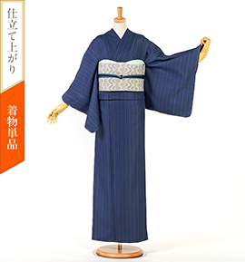 【仕立て上がり】小紋 すぐに着られる洗える着物 Mサイズ No.5YI-0299-02