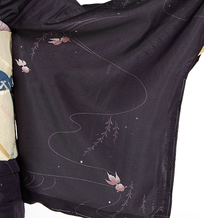 【仕立て上がり】夏小紋 すぐに着られる洗える着物 Lサイズ No.5YI-0306-03-R_03