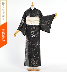 【仕立て上がり】夏小紋 すぐに着られる洗える着物 Lサイズ No.5YI-0309-03-R