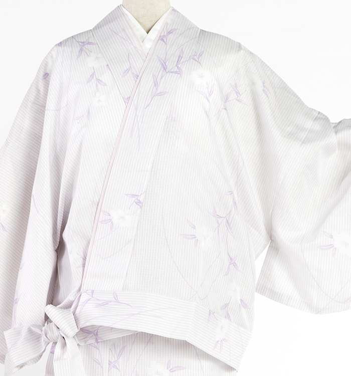 夏の二部式着物 すぐに着られる洗える着物 Lサイズ No.5YI-0319-03-Rの