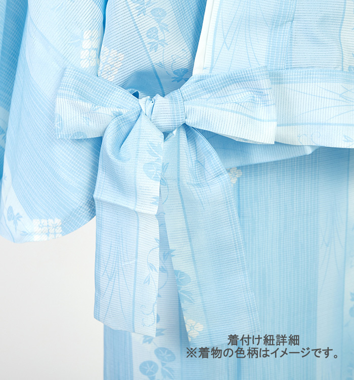 夏の二部式着物 すぐに着られる洗える着物 Mサイズ No.5YI-0333-02-R_07