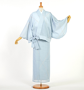 1人で5分で着られる2部式振袖フルセット　留学、イベント、カラオケ大会などに 1人で5分で着られる2部式振袖フルセット 留学、イベント、