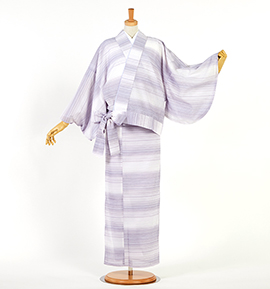 夏の二部式着物 すぐに着られる洗える着物 Mサイズ No.5YI-0339-02-R