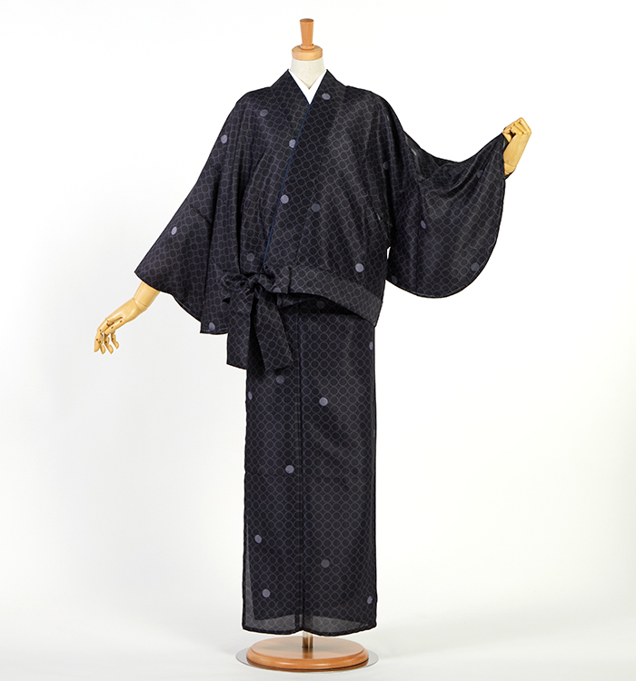 着物のみ　・専用様 夏の二部式着物 すぐに着られる洗える着物 Mサイズ No.5YI-0340-02-Rの