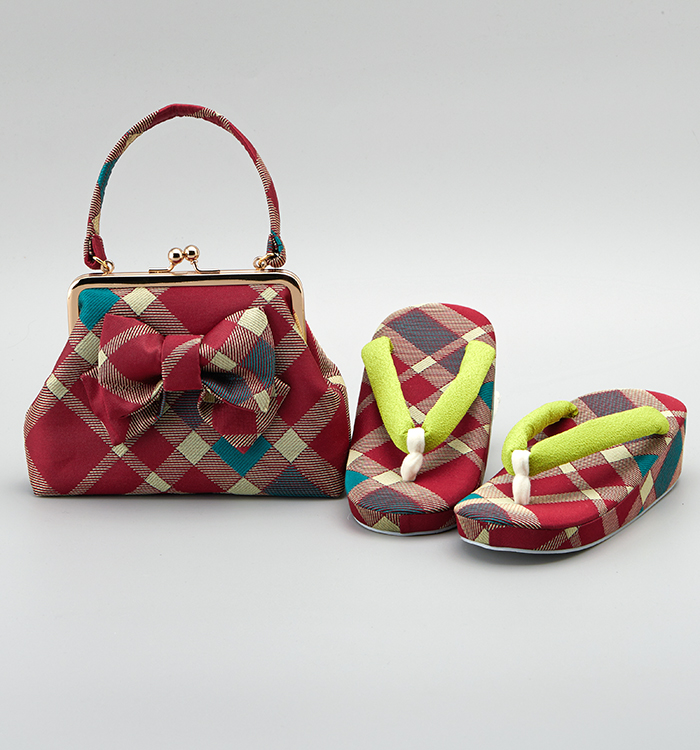 【中古品】hakka kids 女児用草履バッグ（足サイズ：20.0cm～21.5cm） No.5YJ-0028-00