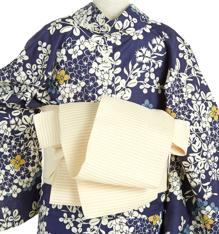 【セット】浴衣 フリーサイズ 半巾帯・着付け小物付き No.5ZA-5341-00_02