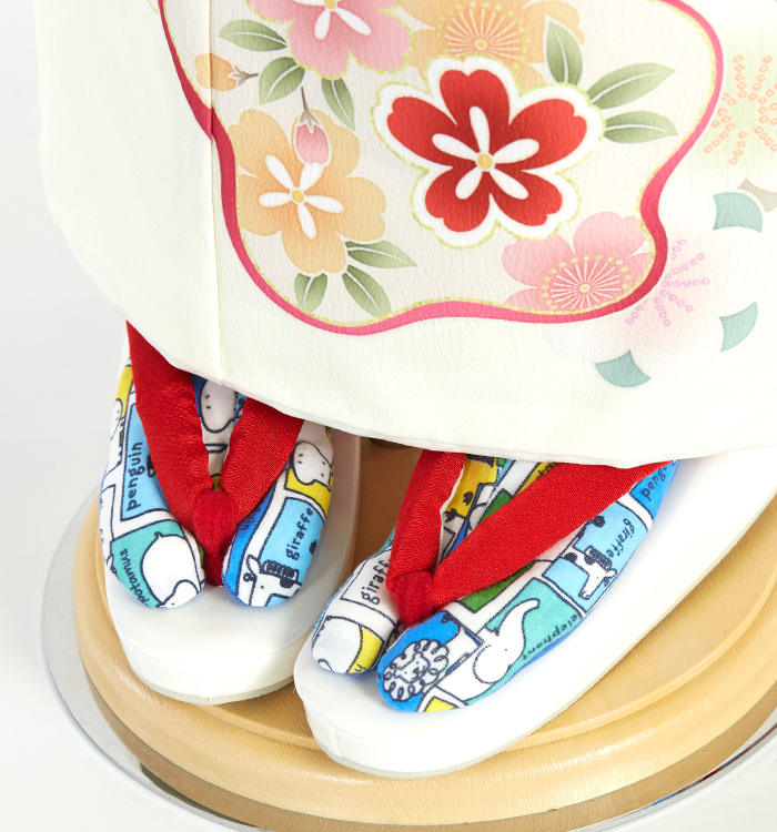 KIDSたび 子供柄足袋 足サイズ：21cm～22cm No.5ZB-0166-00の